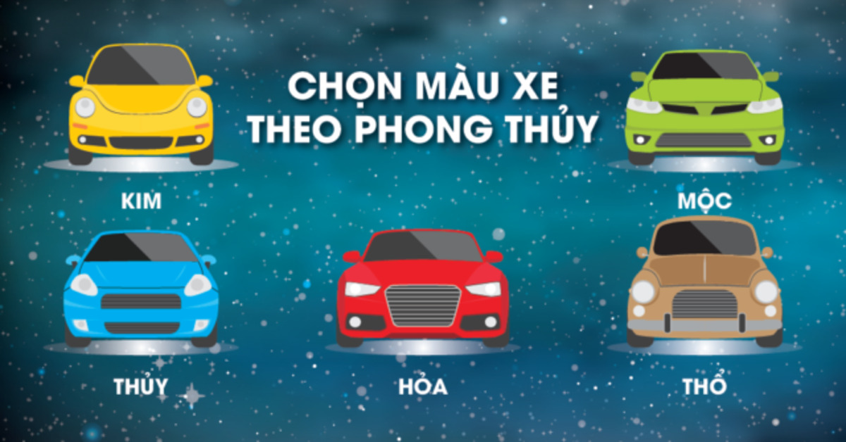 menh thuy hop mau xe gi theo phong thuy Mệnh Thủy hợp màu xe gì theo phong thuỷ?