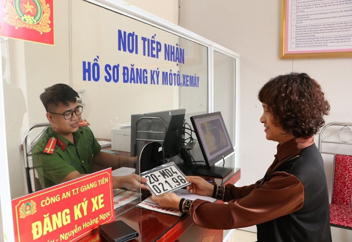 Thời gian quy định đăng ký biển số mới 