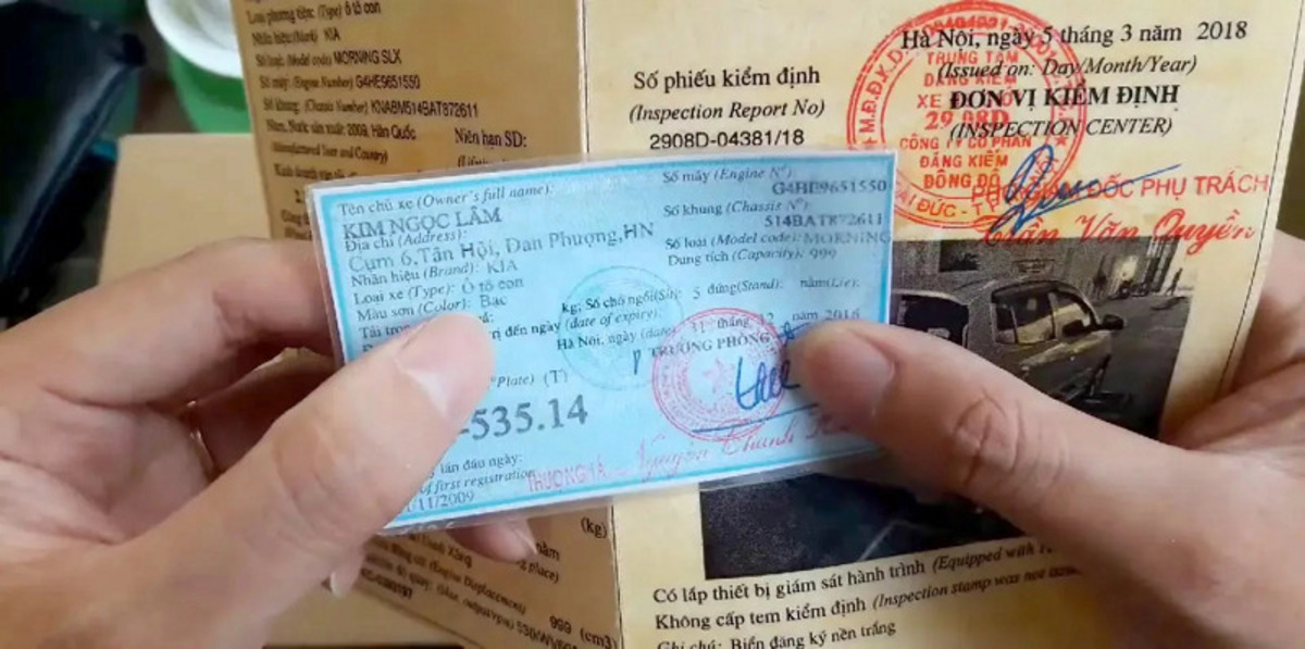 Chủ xe hoàn toàn có quyền yêu cầu cấp lại chứng nhận đăng ký xe bị mất