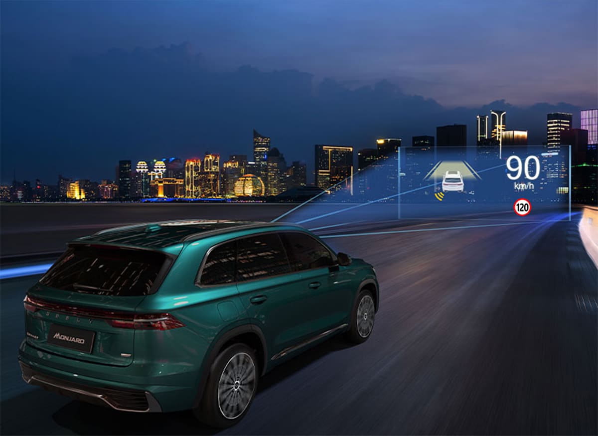 Hệ thống AEB trên xe Geely có hoạt động ở tốc độ cao Hệ thống AEB trên xe Geely có hoạt động ở tốc độ cao